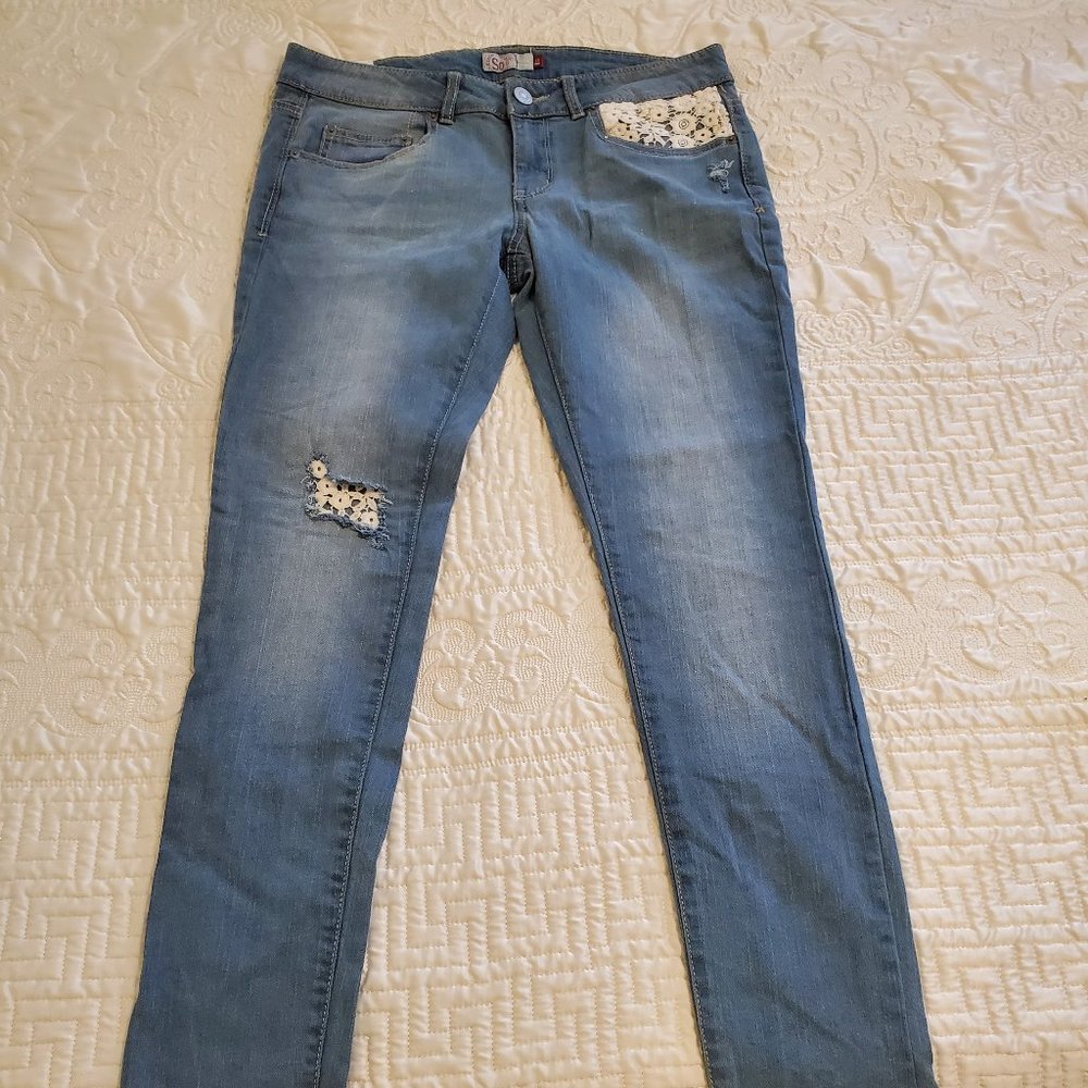 SO Skinny Jeans from Kohls, Size 13